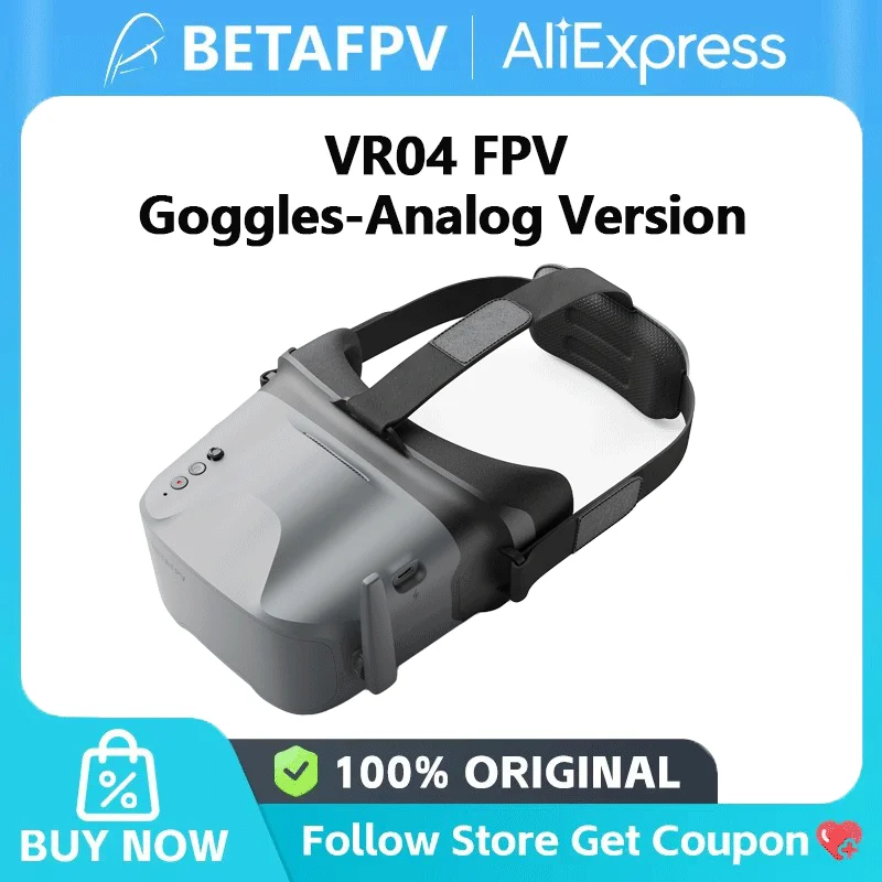 Skyzone Sky04O Pro Fpv Goggles - 2026年新型 BETAFPV VR04 FPVゴーグル-アナログバージョン Aquila20モデルドローン用